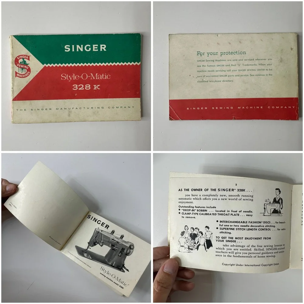 Vintage Singer Sewing Machine Attachments 160809 160616 161615 Manuals Boxes